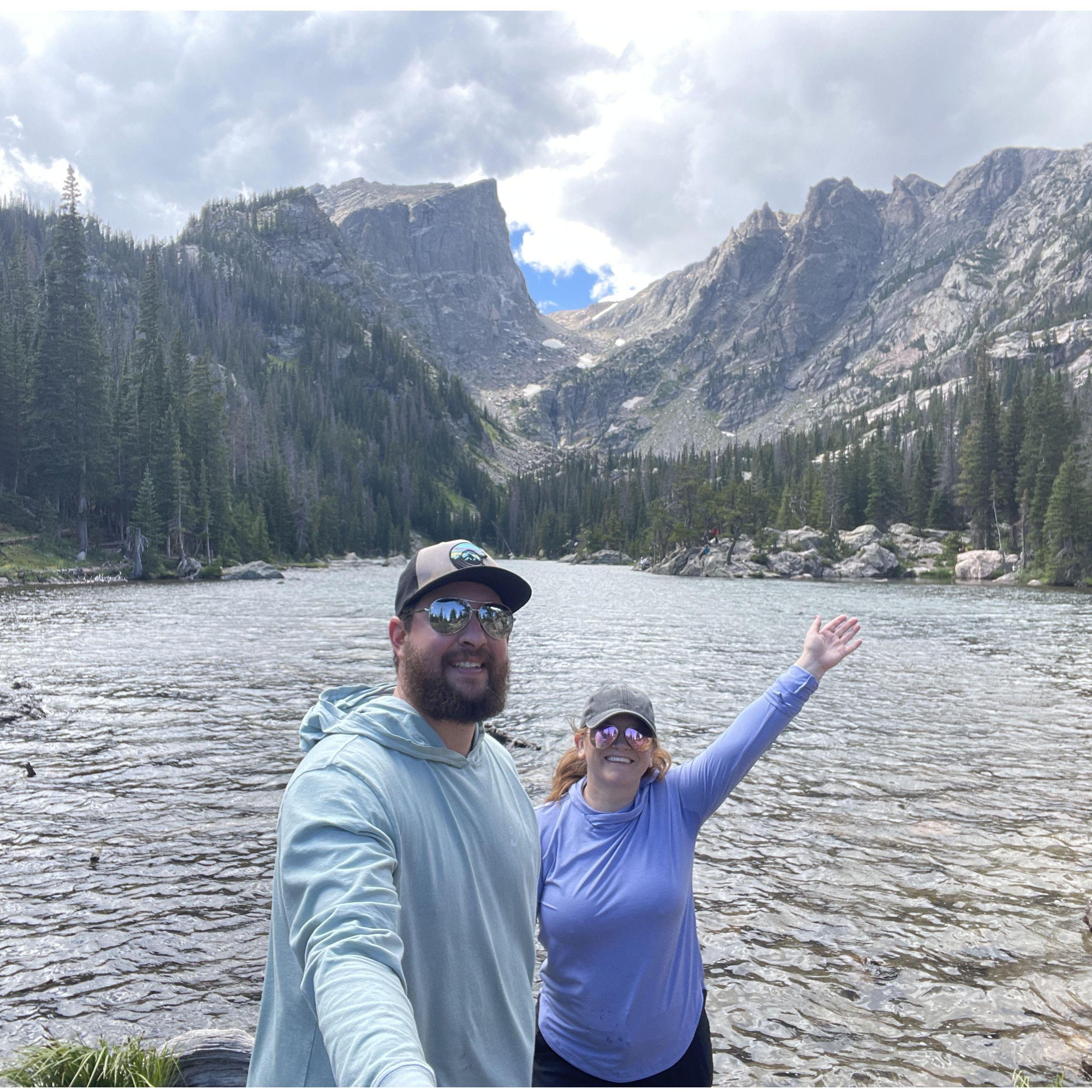 Our last hike before we moved away from Colorado- Rocky Mountain National Park