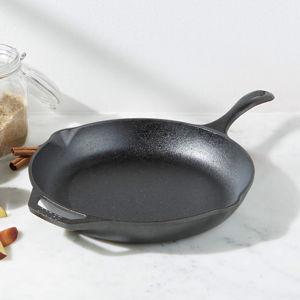 Lodge Chef Collection 12" Seasoned Cast Iron Skillet | Crate & Barrel