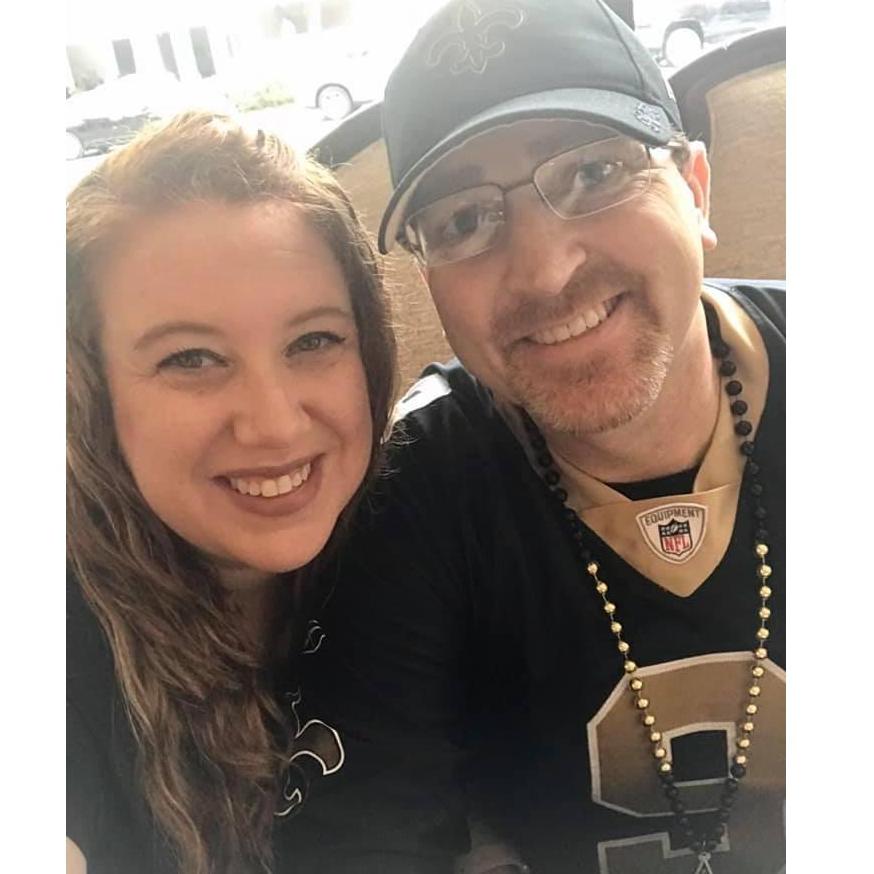 Anna's first Saints Game