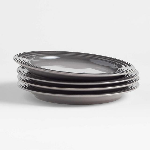 Le Creuset ® Oyster Grey Salad Plates, Set of 4