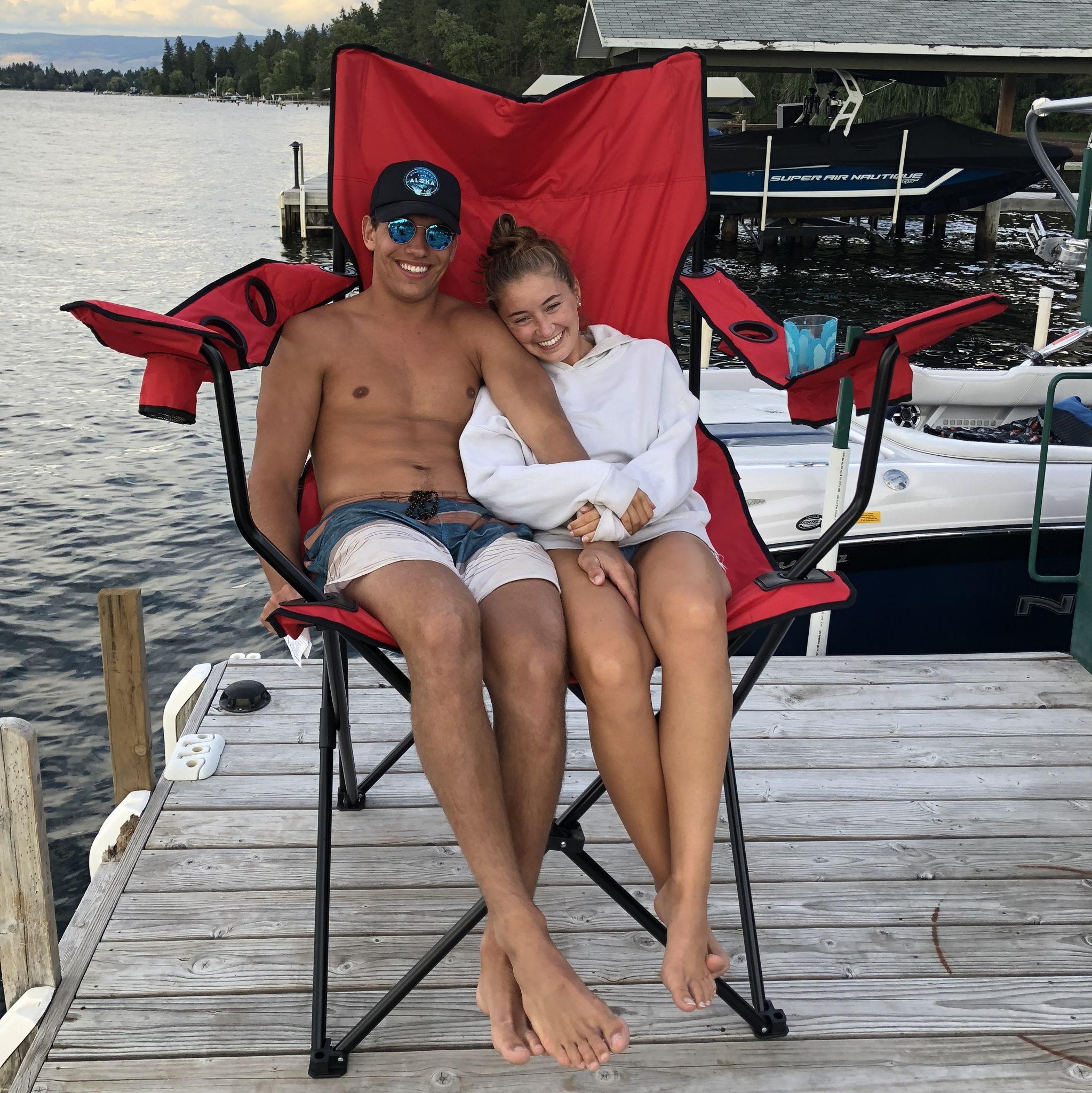 2018! Happiest together (comfy chair is an added bonus).