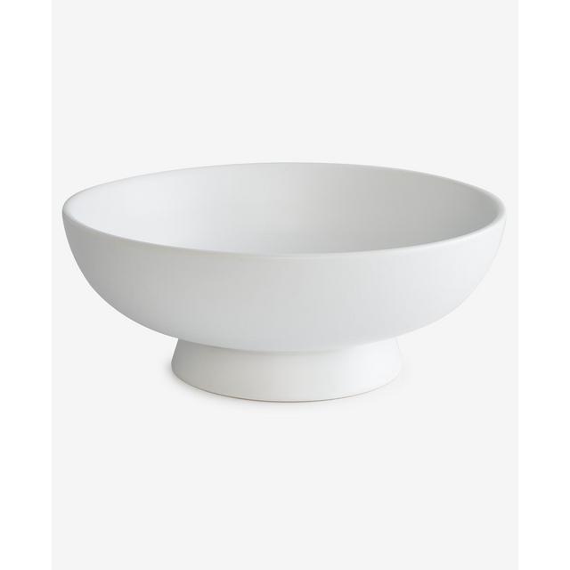 The Cellar Matte White Footed Bowl, Exclusively at Macy's