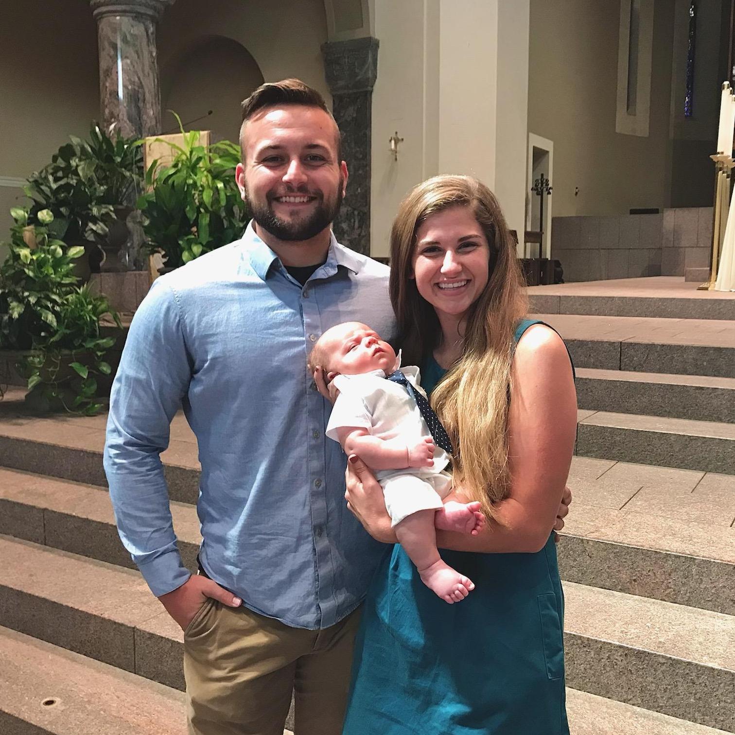 Our Godson, Clayton's, Baptism