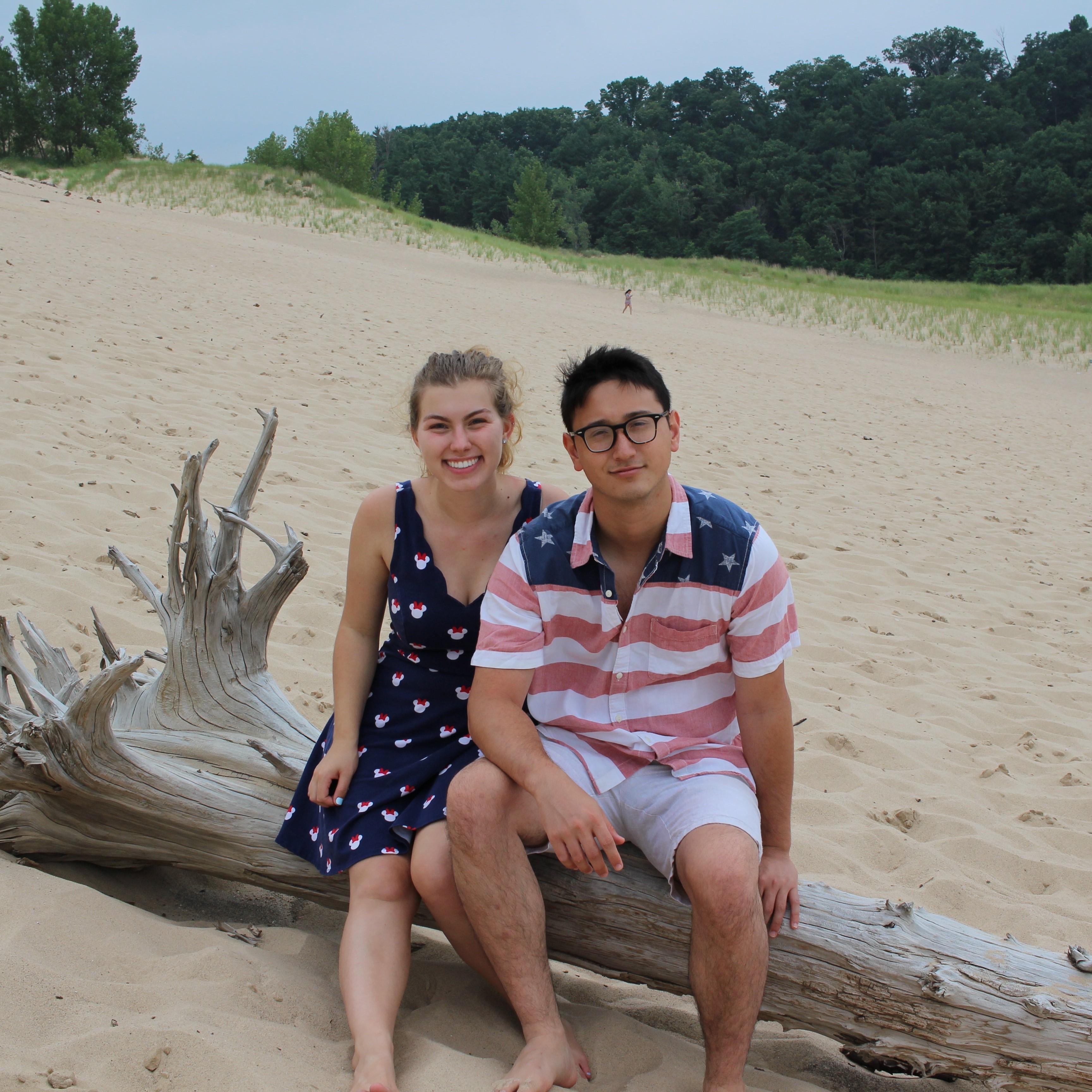 2016: First trip together to Chicago.