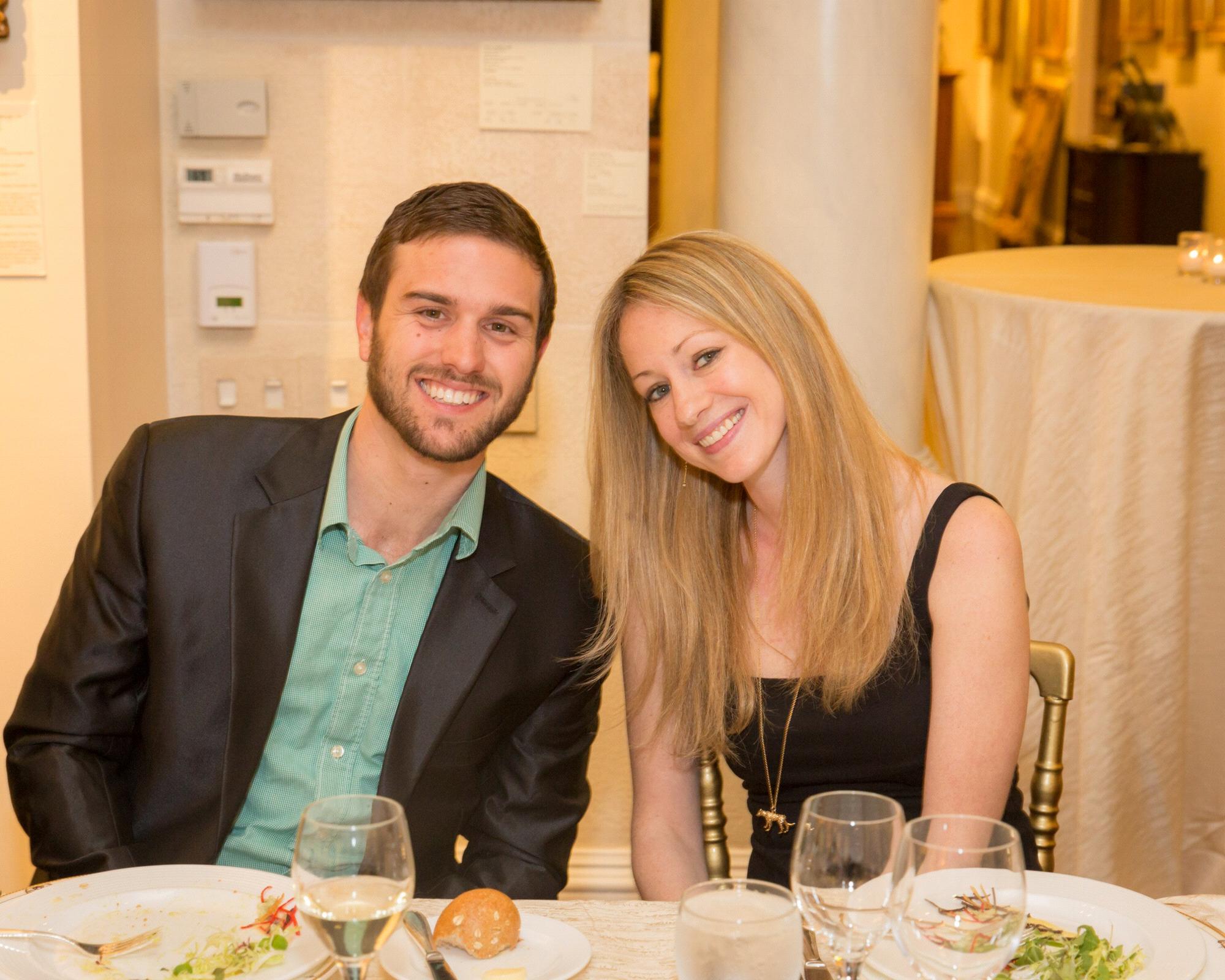 At Bryan and Kelly's engagement party