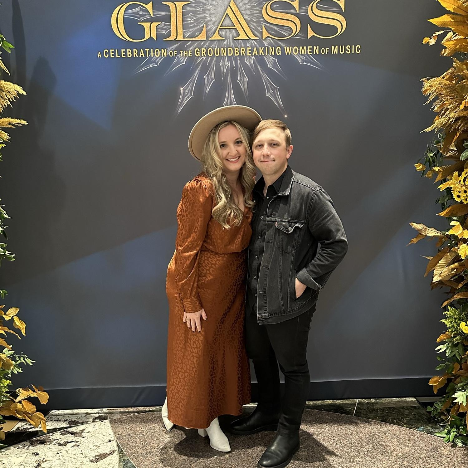 Supporting our cousin and officiant Patty at her amazing CMT event!