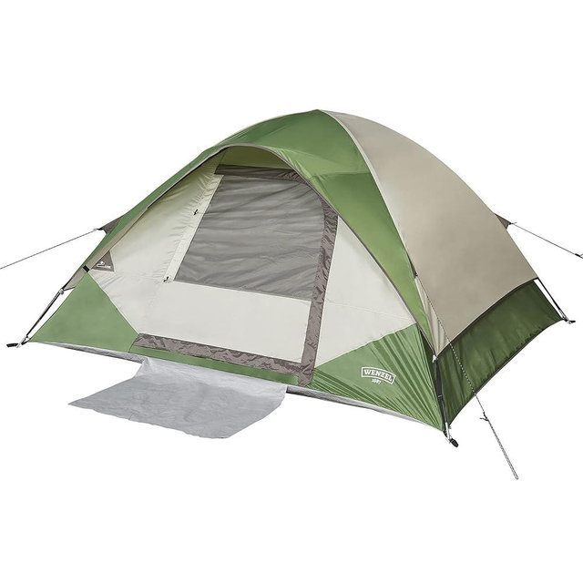 Wenzel Modified Dome Camping Tent for Car Camping, Traveling, Festivals, and More