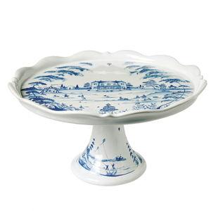 Country Estate Delft Blue Cake Stand Fete