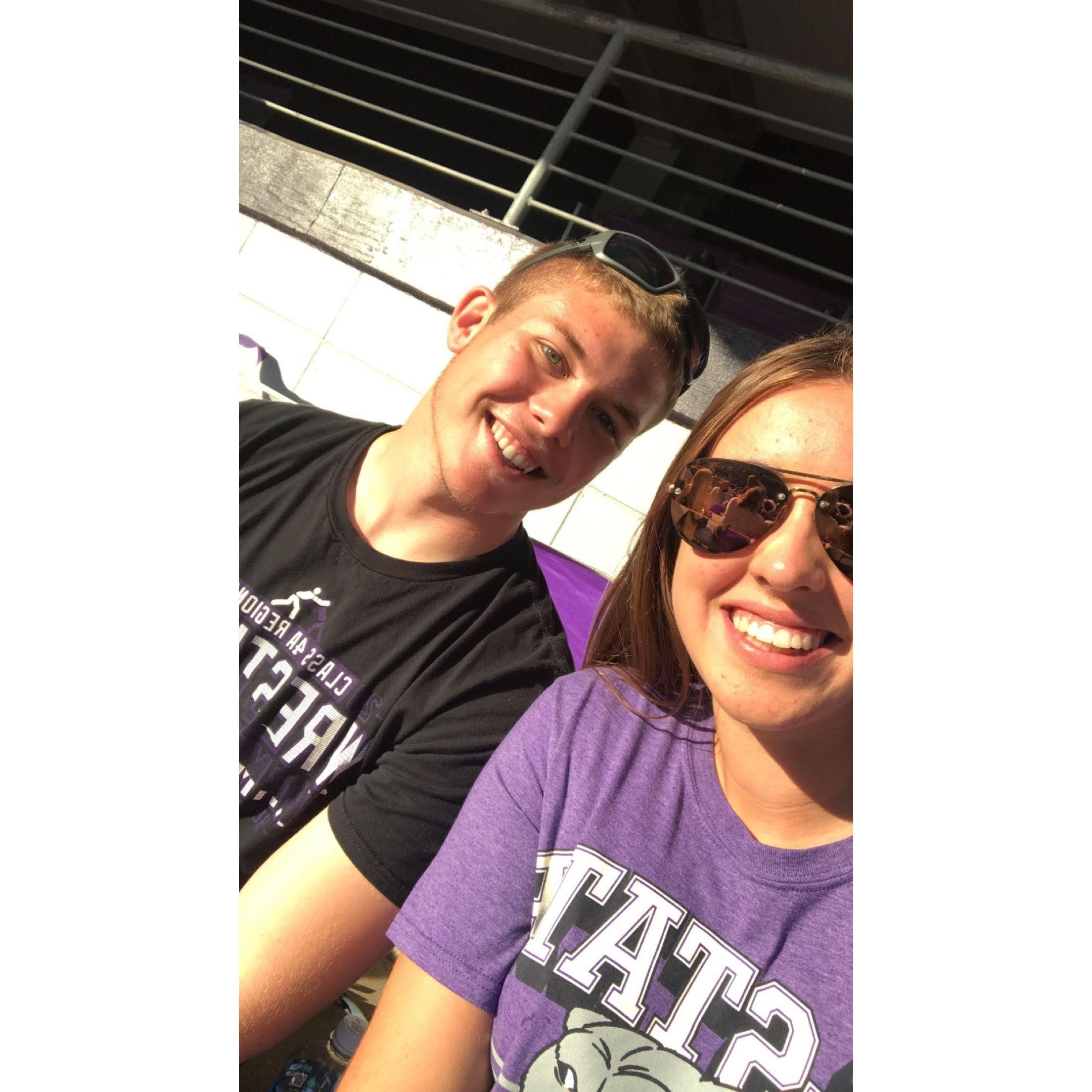 Our first date!