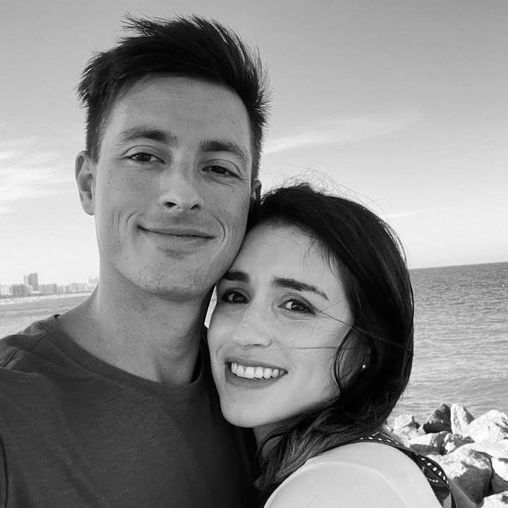 Bride and groom early on their first few dates