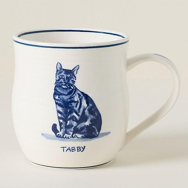 Molly Hatch Stoneware Cat Mugs
