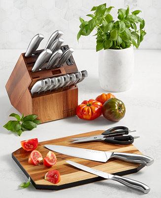 Insignia 18-Pc. Cutlery Block Set