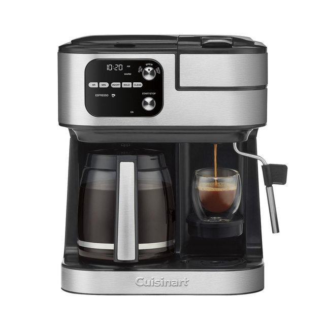 Cuisinart Coffee Center 12 Cup 4-in-1 Combination Espresso and Coffeemaker Stainless Steel