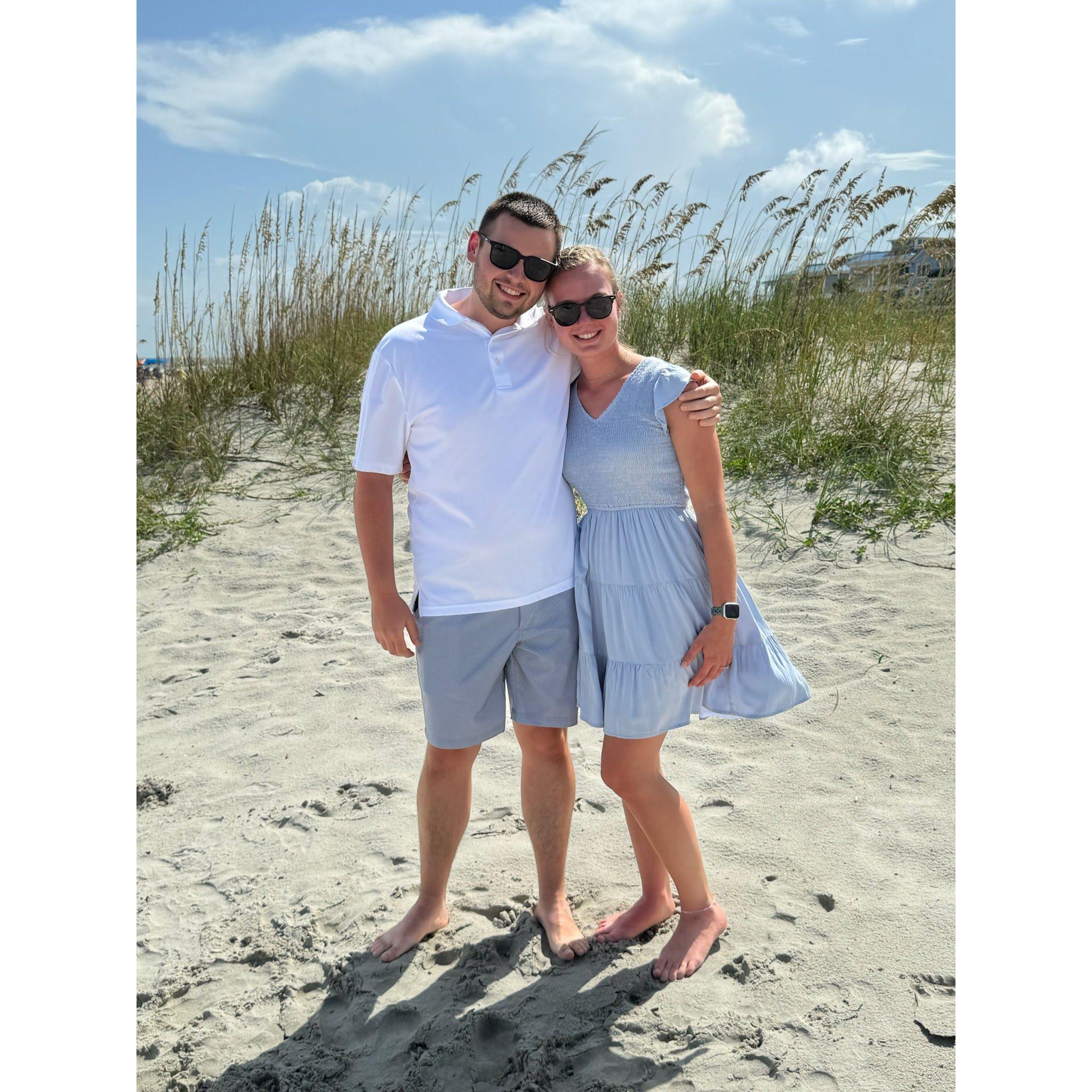 A trip to Hilton Head Island with Austin's family.