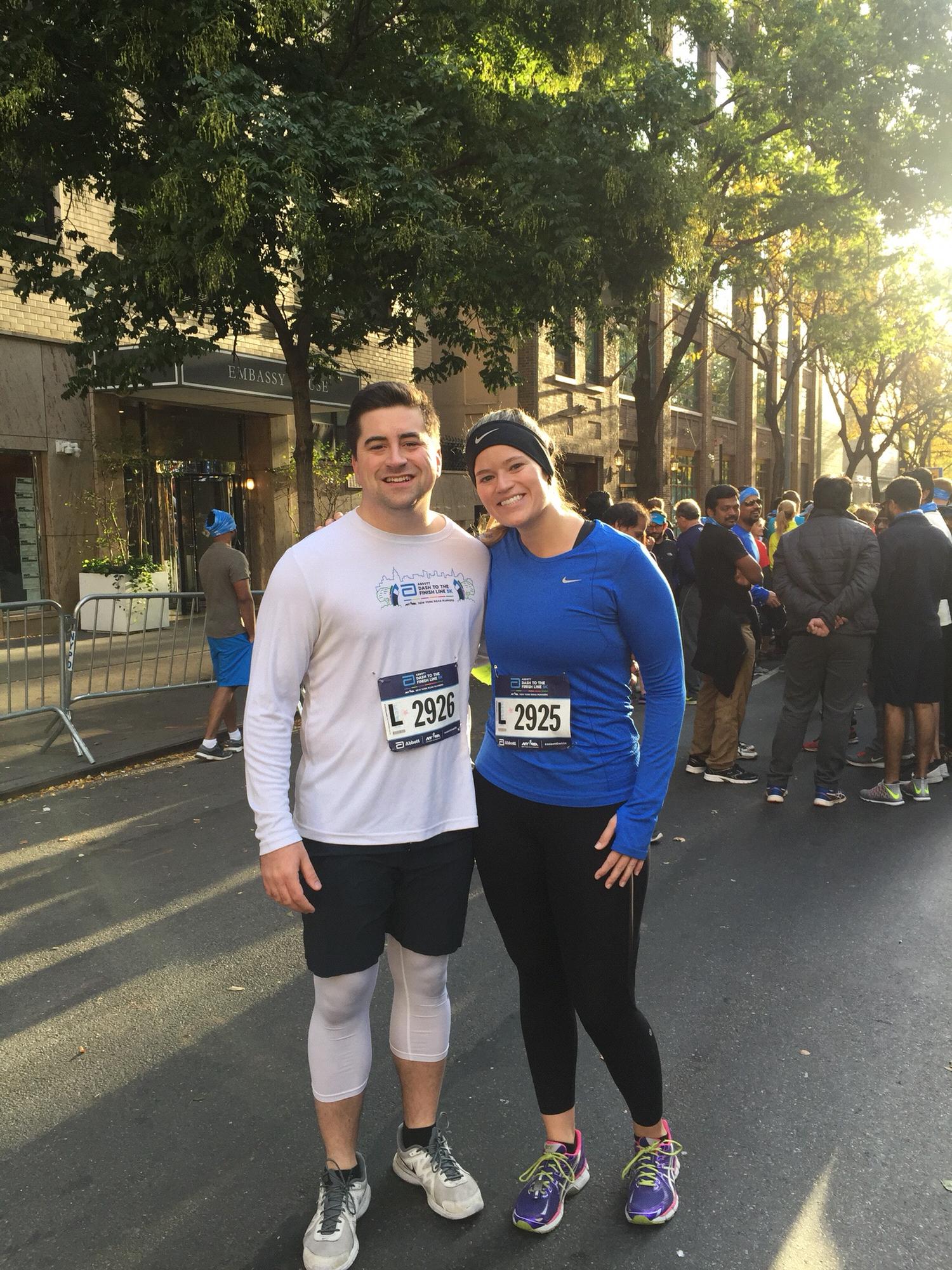 Dash to the Finish Line 🏃🏼‍♀️🏃🏻‍♂️NYC - November 2017