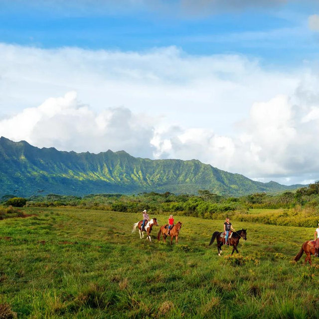 Horseback Riding in Kauai