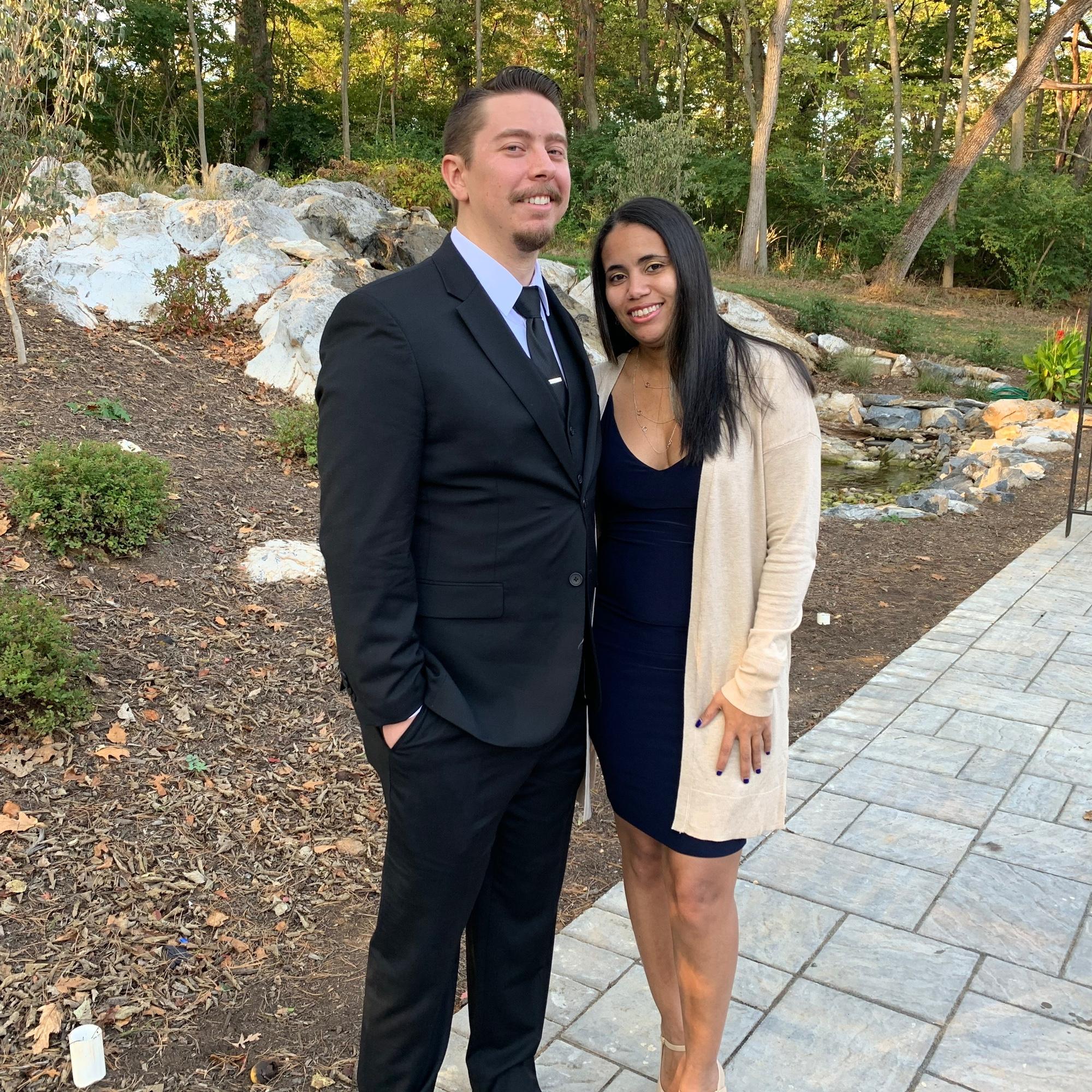 October 2019 - Our first trip and first time attending a wedding together.