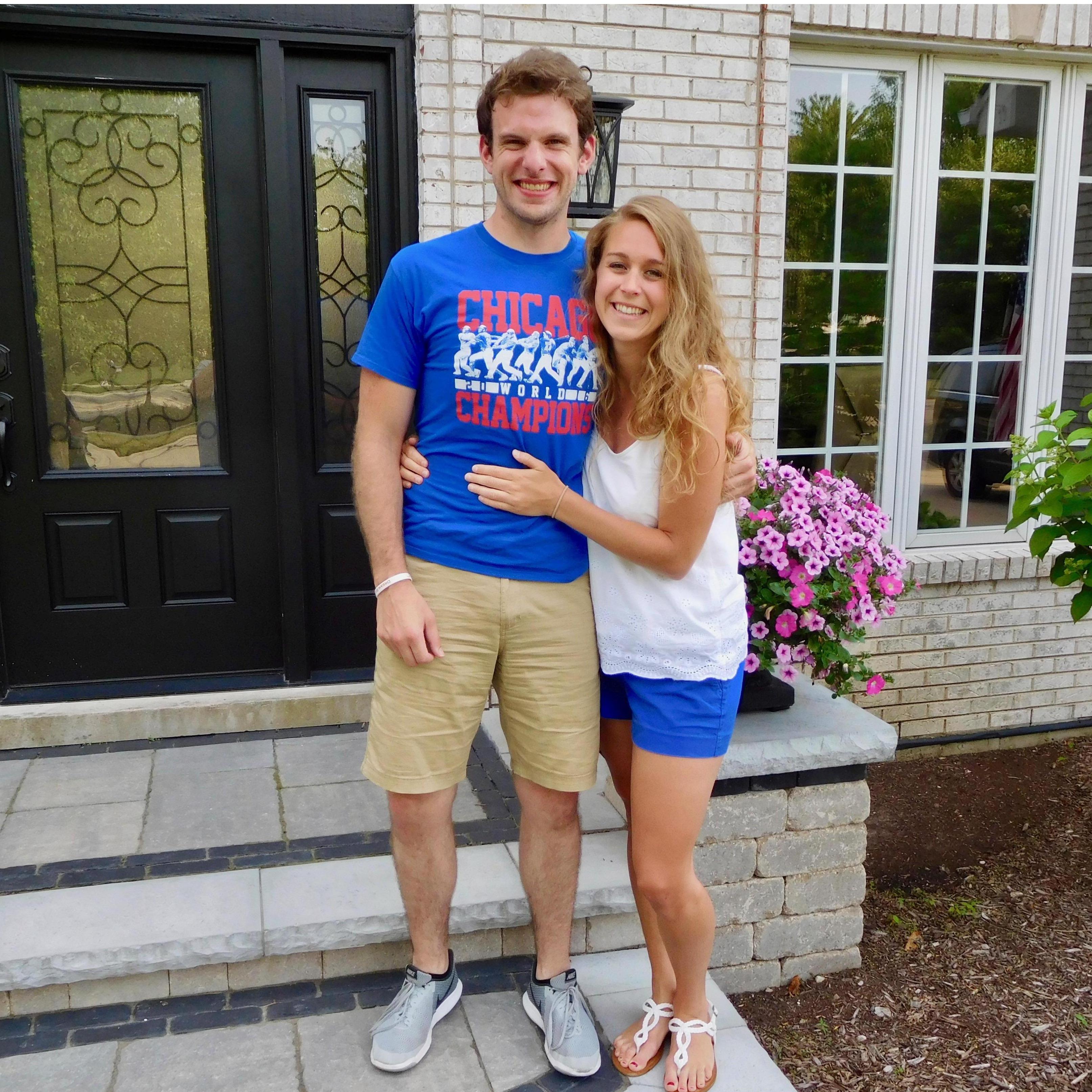 The 4th of July at Chris's family home in Naperville!