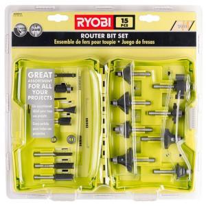 Router Bit Set (15-Piece)