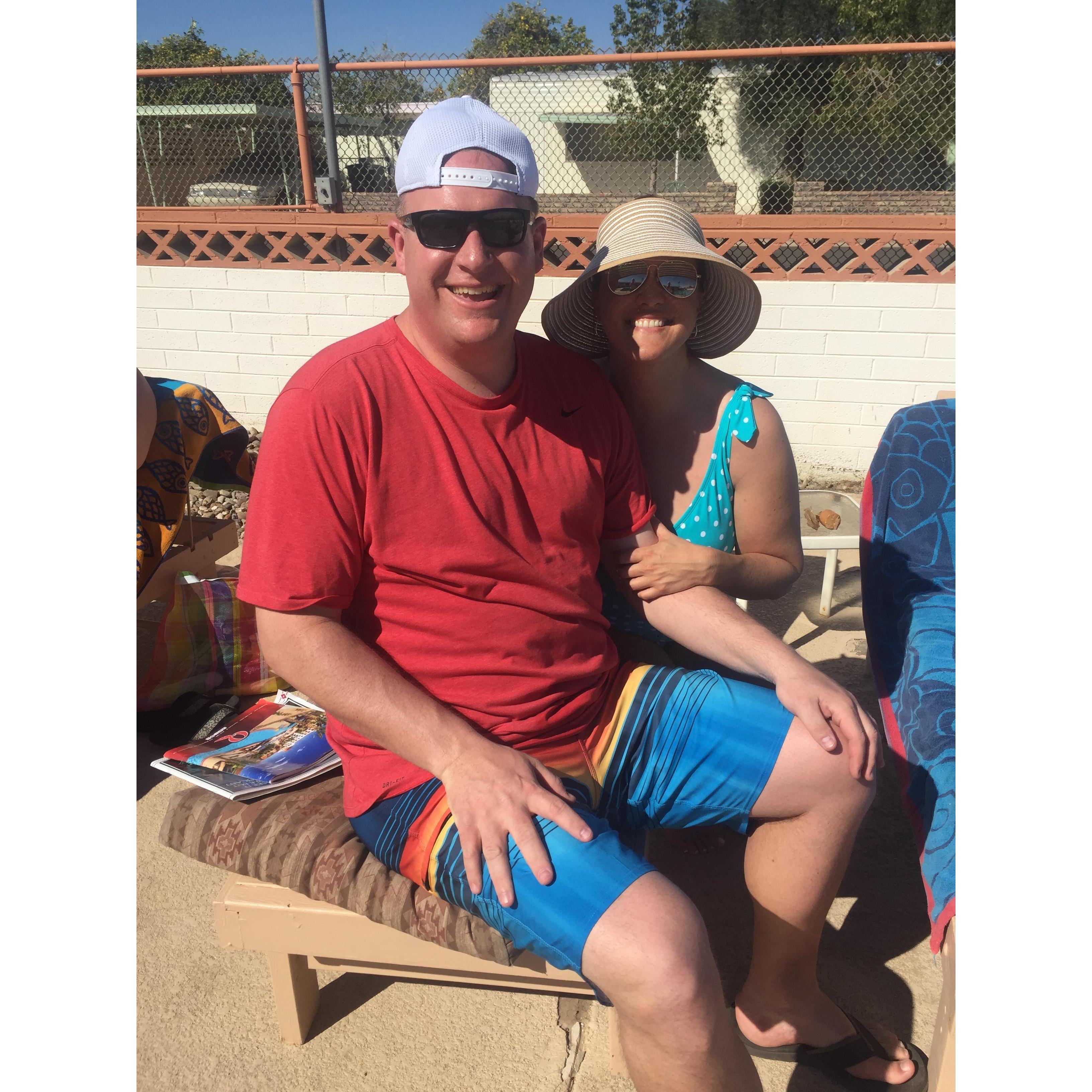 Brandes family vacation in Arizona