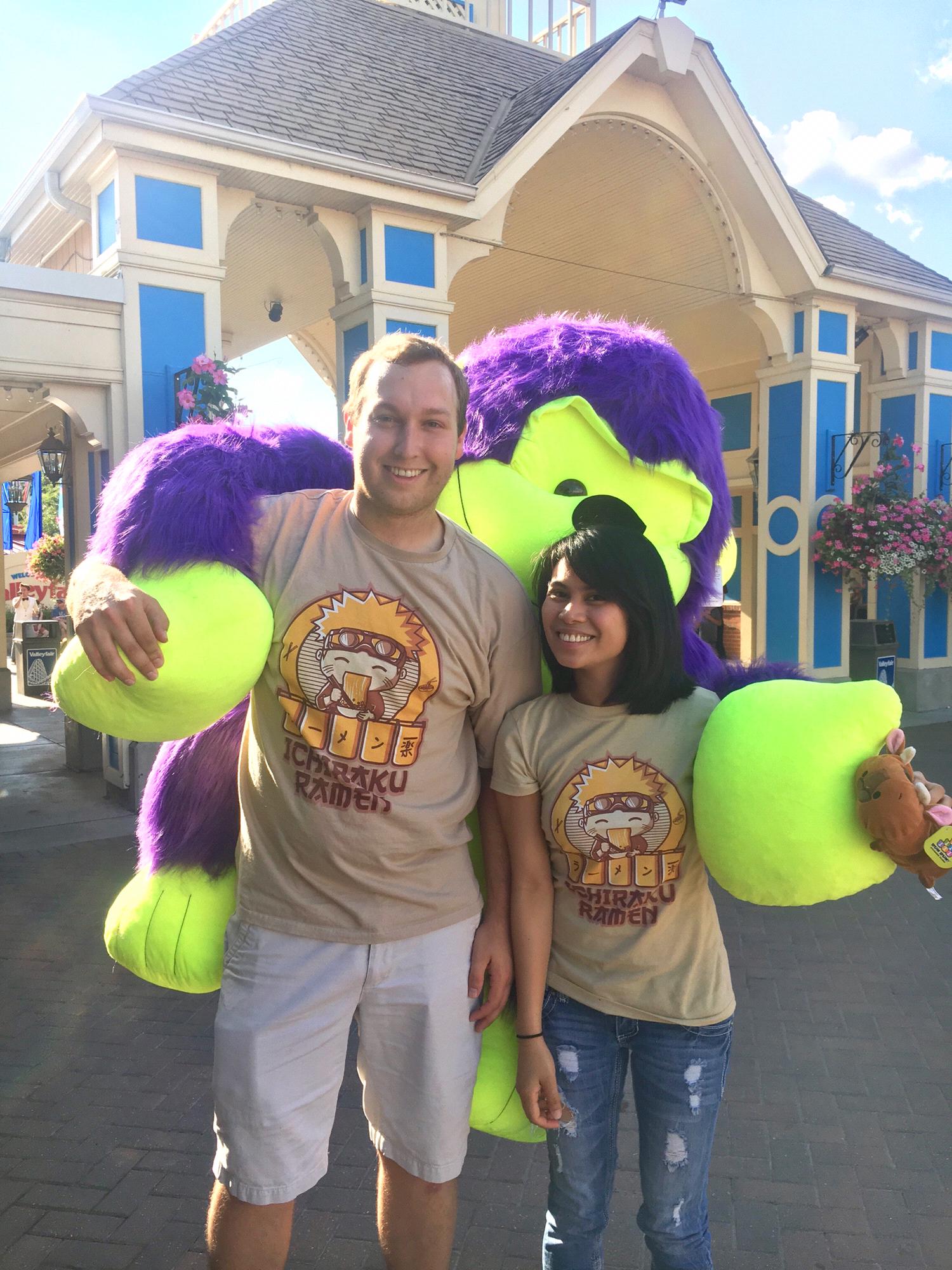 Steven won Ichiraku at Valley Fair!