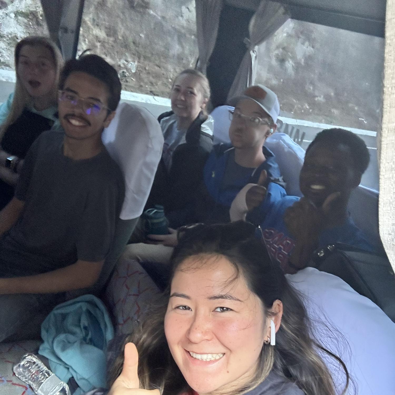 Back of the bus squad