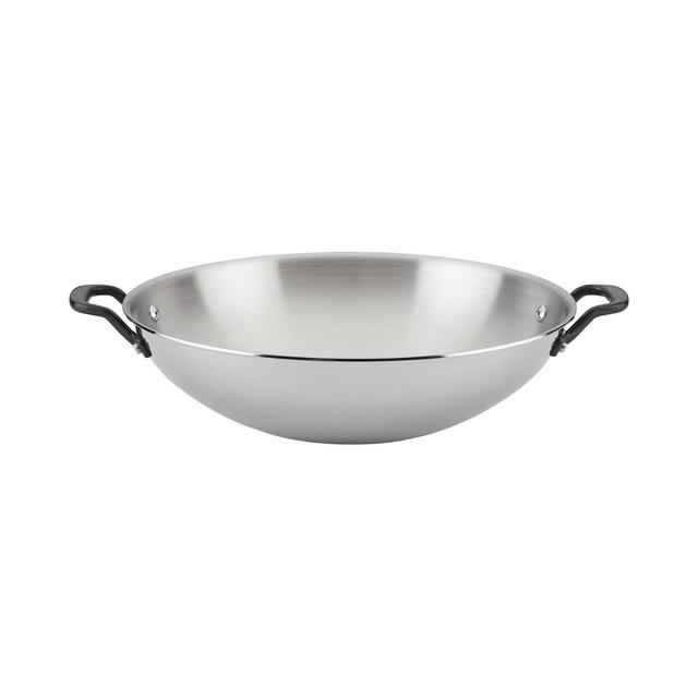 KitchenAid Polished Stainless Steel 15" Wok
