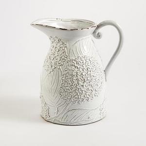 MudPie Hydrangea Pitcher