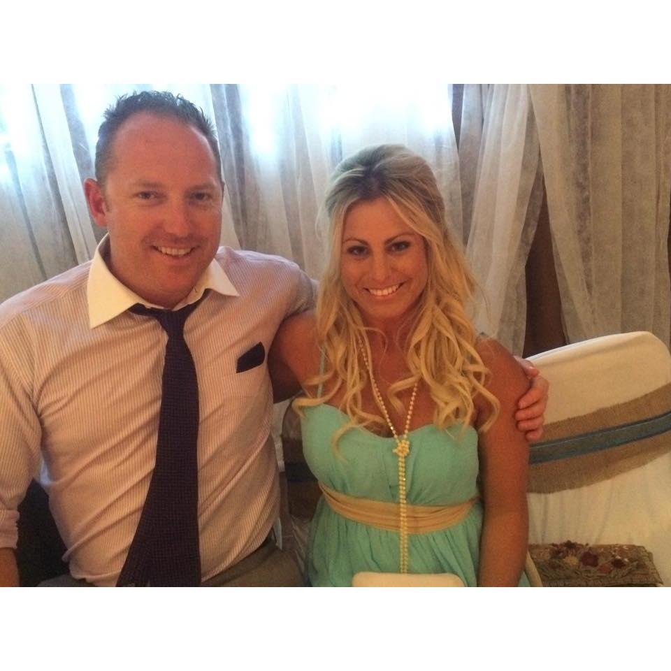 Fun times at my sister's wedding