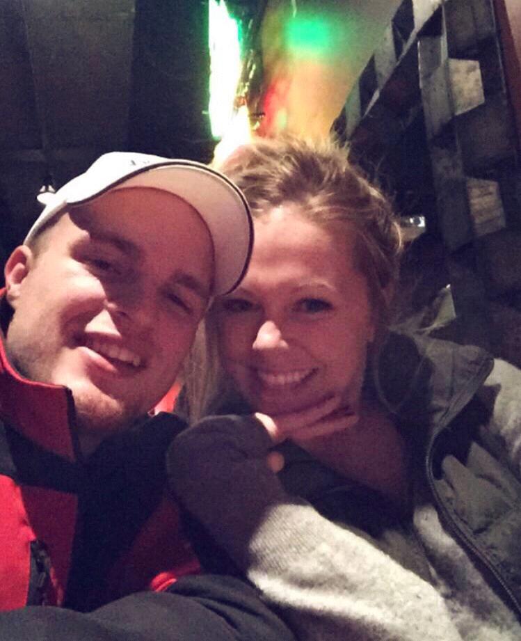 This is our first date picture - circa 2015.