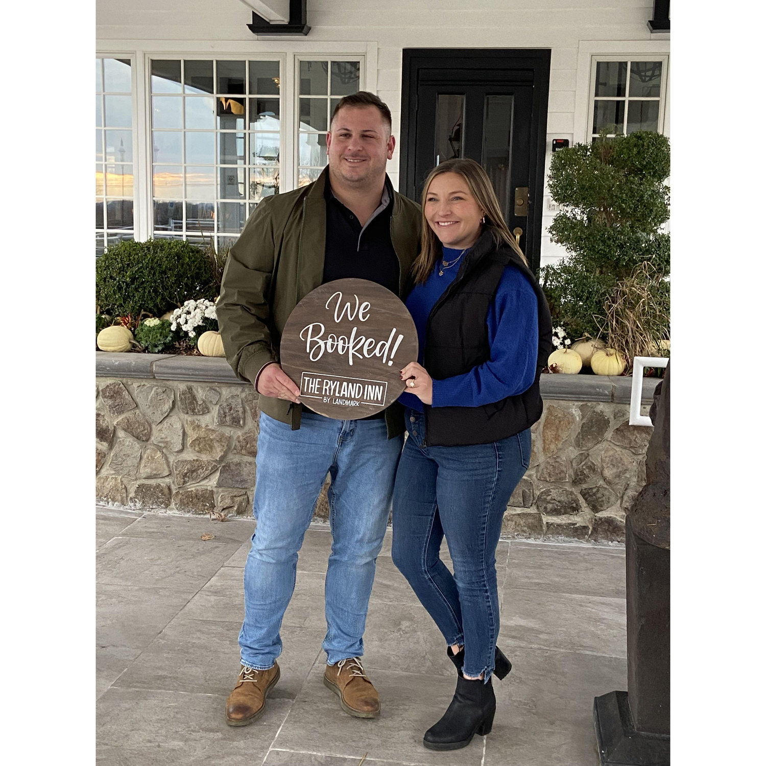 We said "YES!!!!" to the venue ! Can't wait to party the night away with everyone