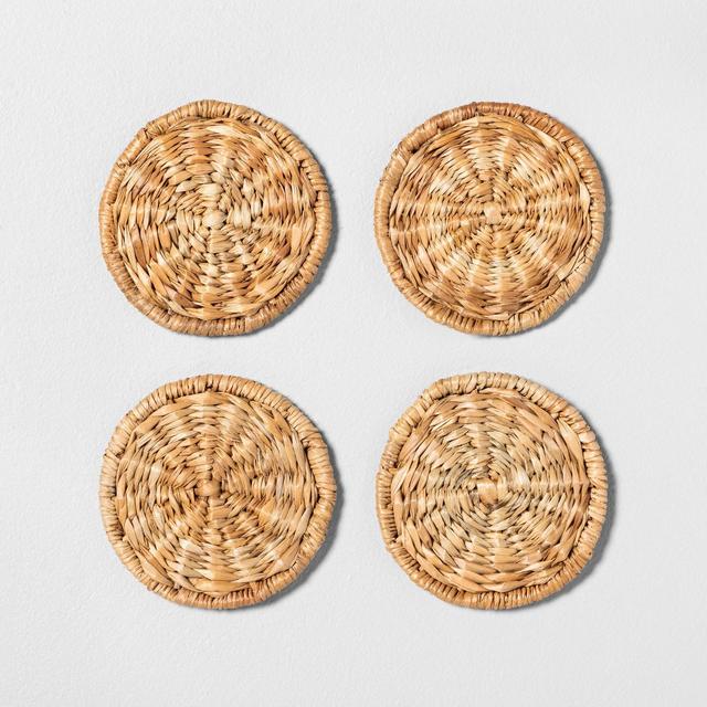 4pk Woven Coaster Set - Hearth & Hand™ with Magnolia
