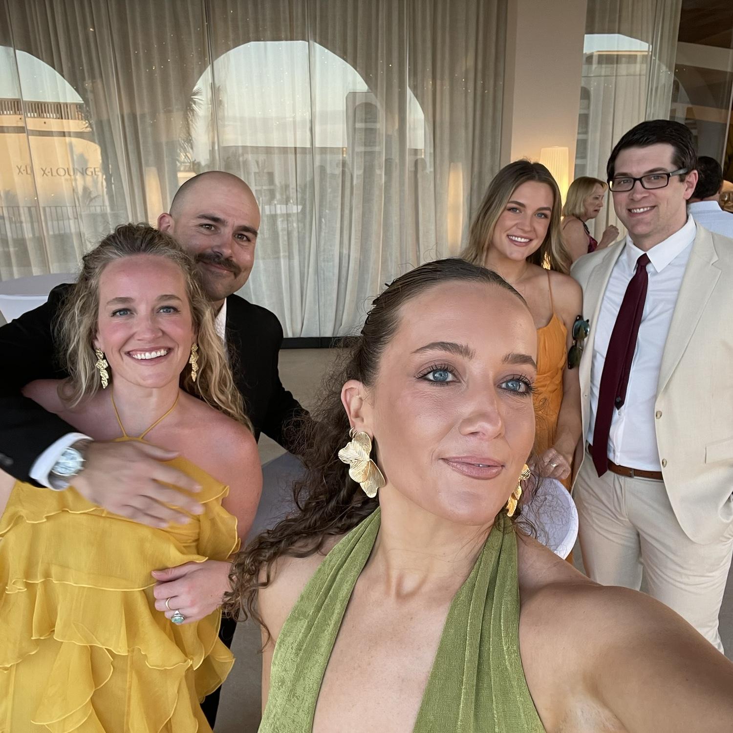 The Zorn wedding in Mexico! Fun Fact: This is the night John asked Austin for his blessing to marry Launa.