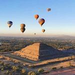 Balloon Flight over Teotihucán