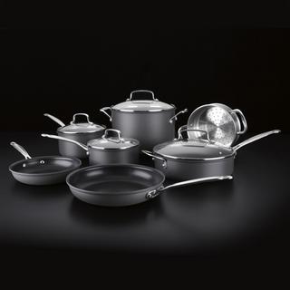 Chef's Classic 11-Piece Hard Anodized Cookware Set