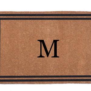 Double Border Personalized Doormat