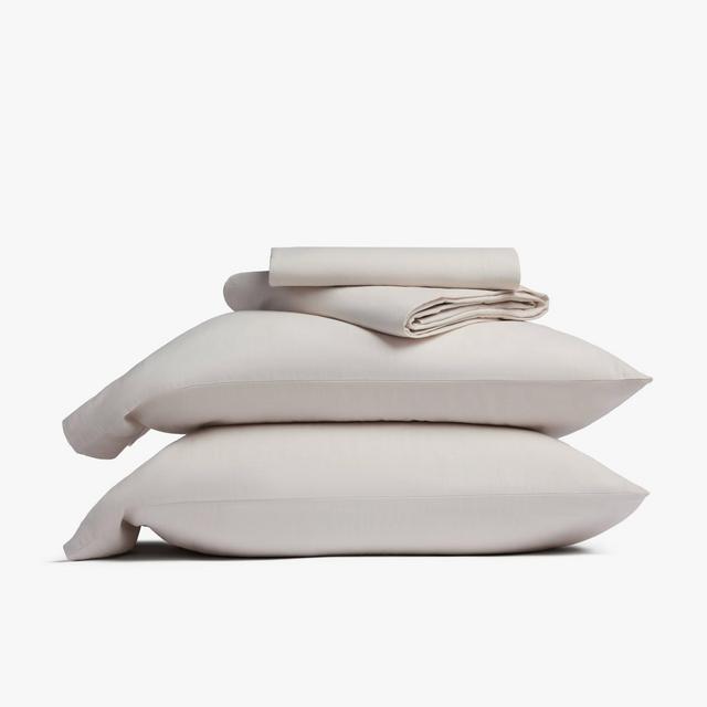 King Relaxed Linen Sheet Set Parchment - Parachute for Target