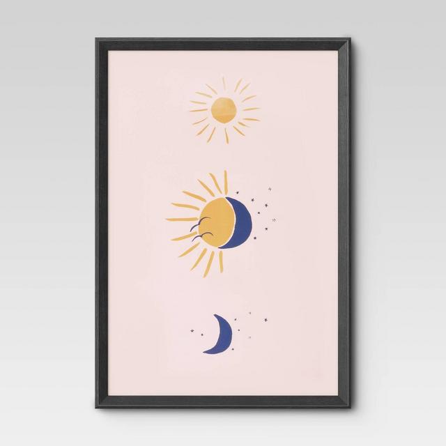 20" x 30" Wedge Poster Frame Black - Room Essentials™