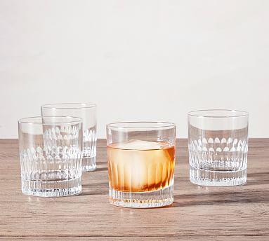 Sutton Double Old Fashioned Glasses, Set of 4