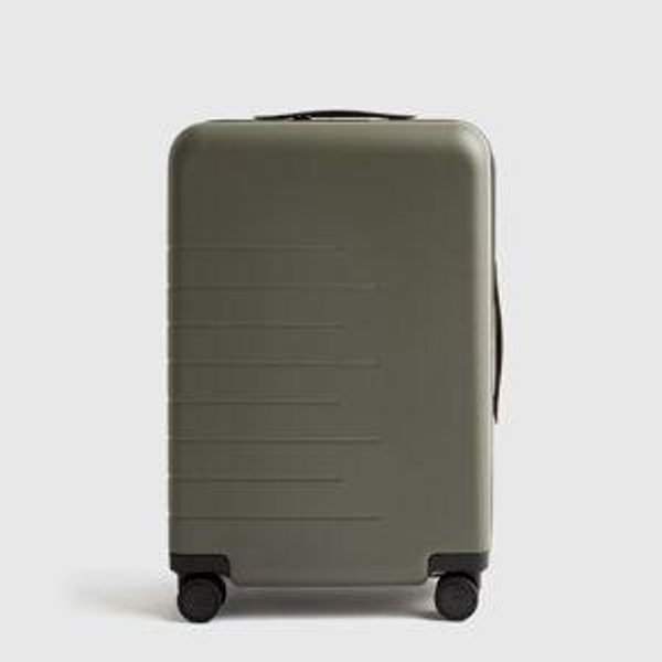 Carry-On Suitcase in Olive