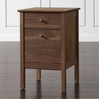 Ainsworth Walnut Single Filing Cabinet