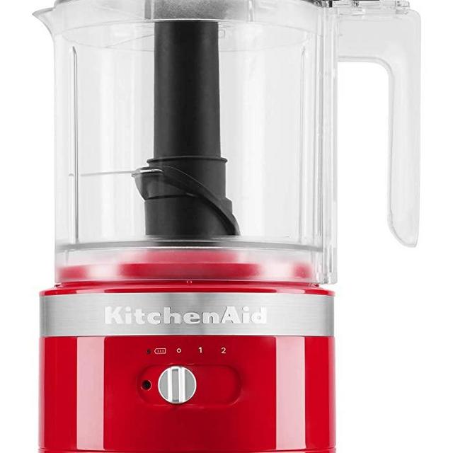 KitchenAid KFCB519PA Cordless Chopper, 5 cup, Passion Red