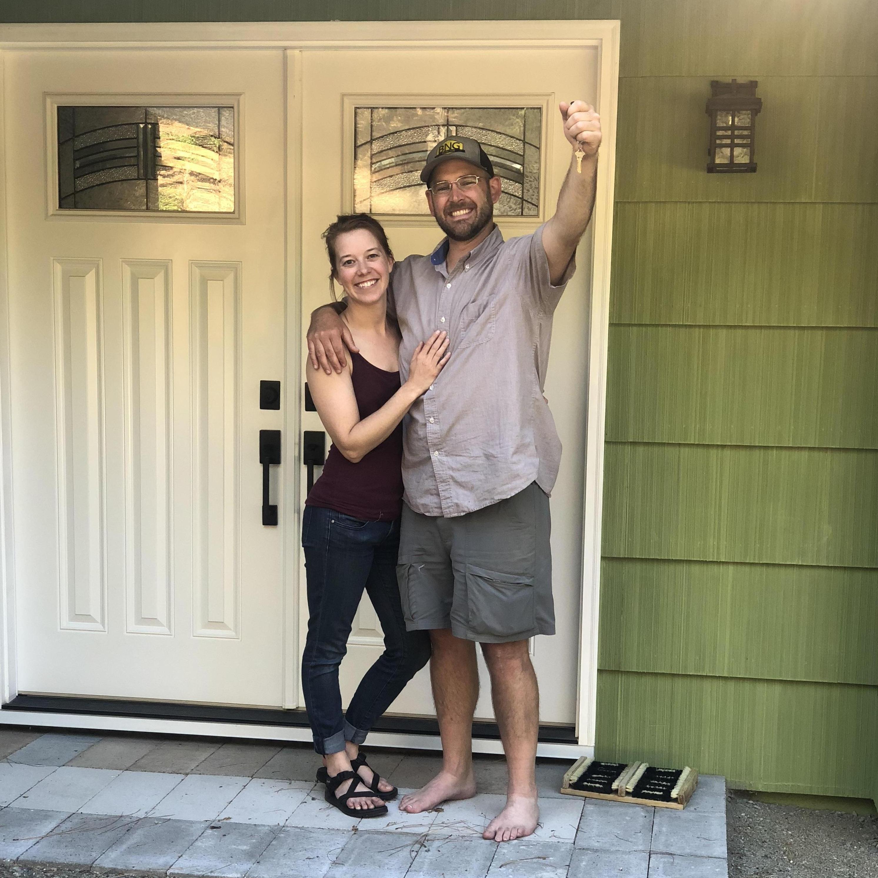 We bought our first house! June 2018