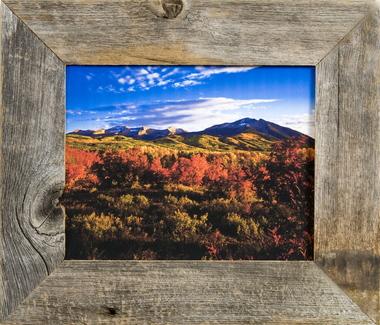 11x17 Rustic Wood Picture Frames, 2 inch Wide, Homestead Series
