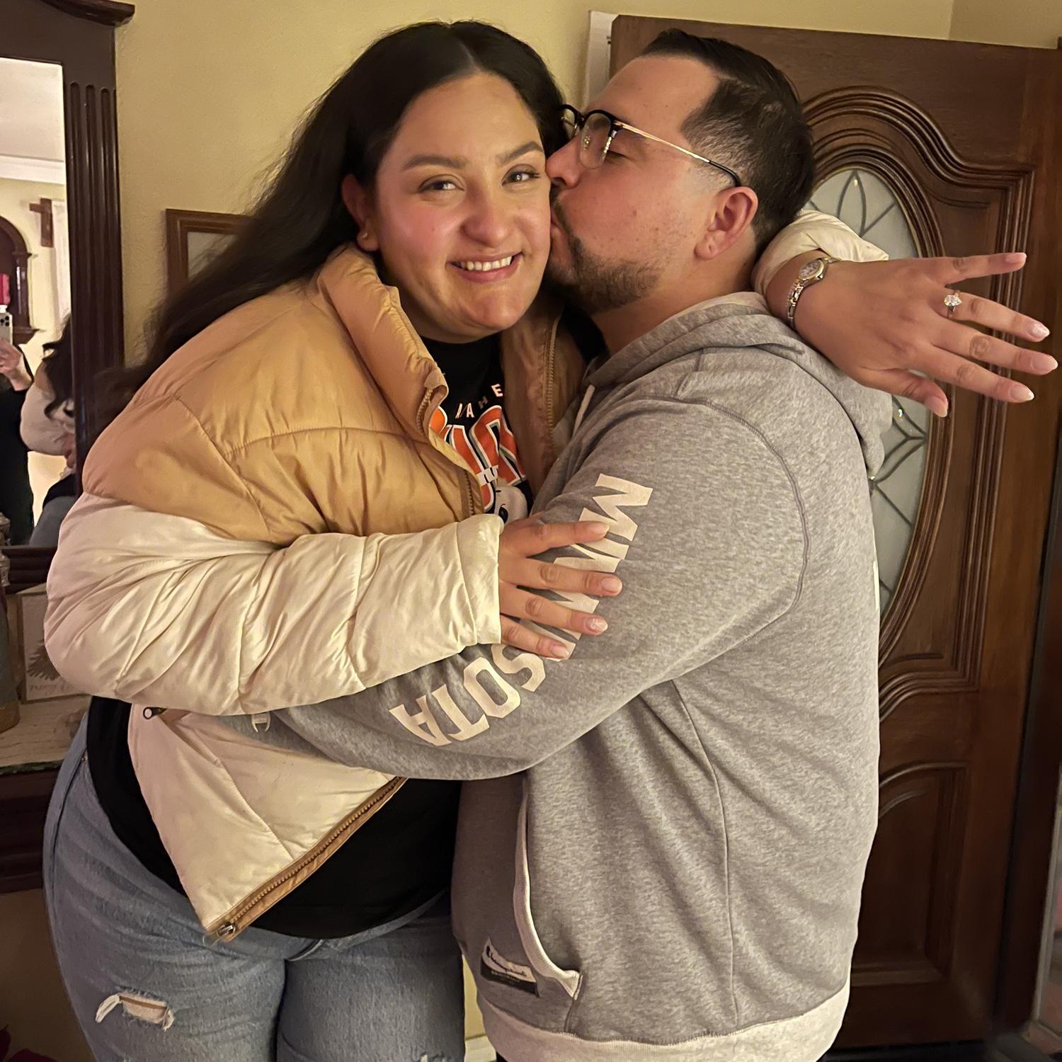The night we got engaged