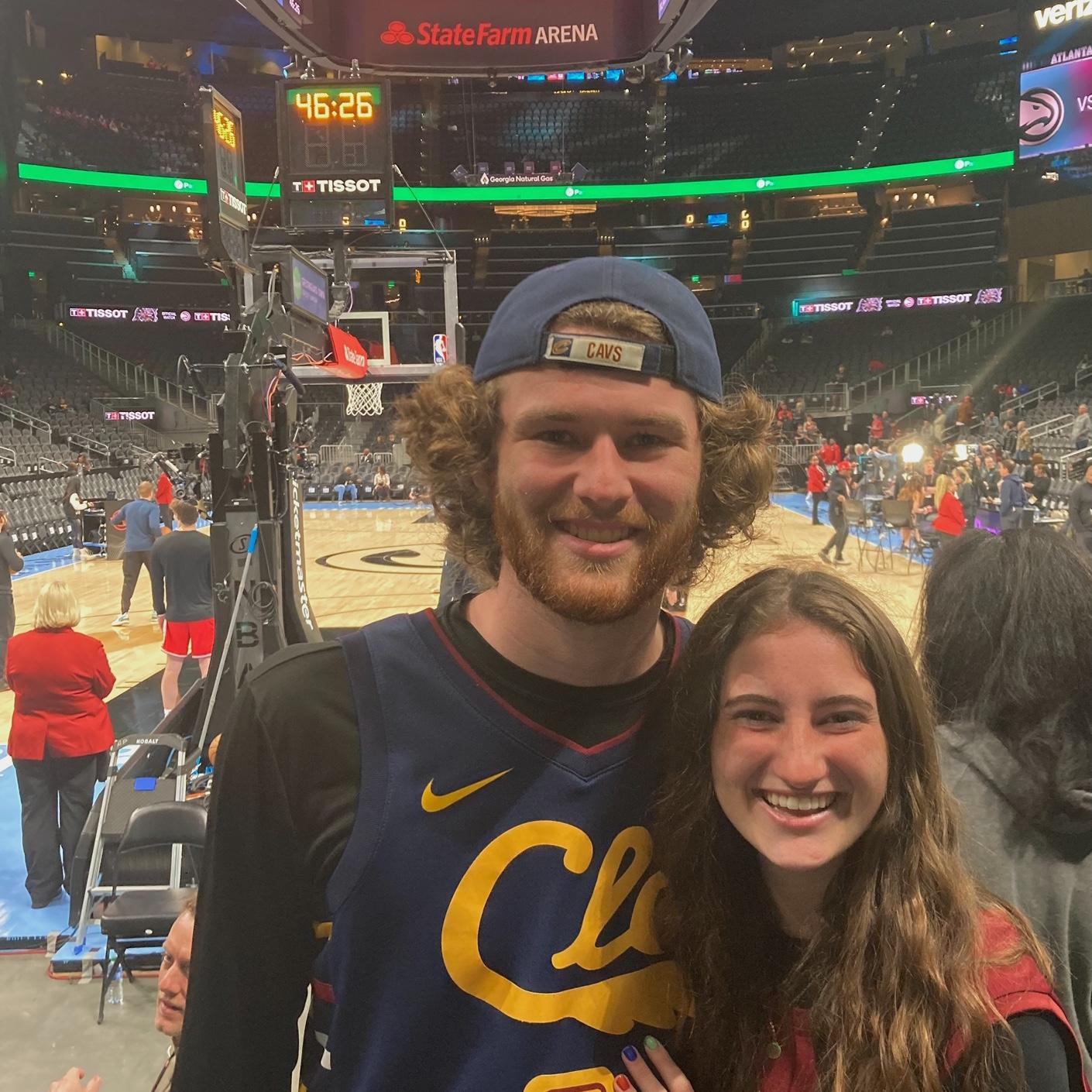First NBA game & second ever date!