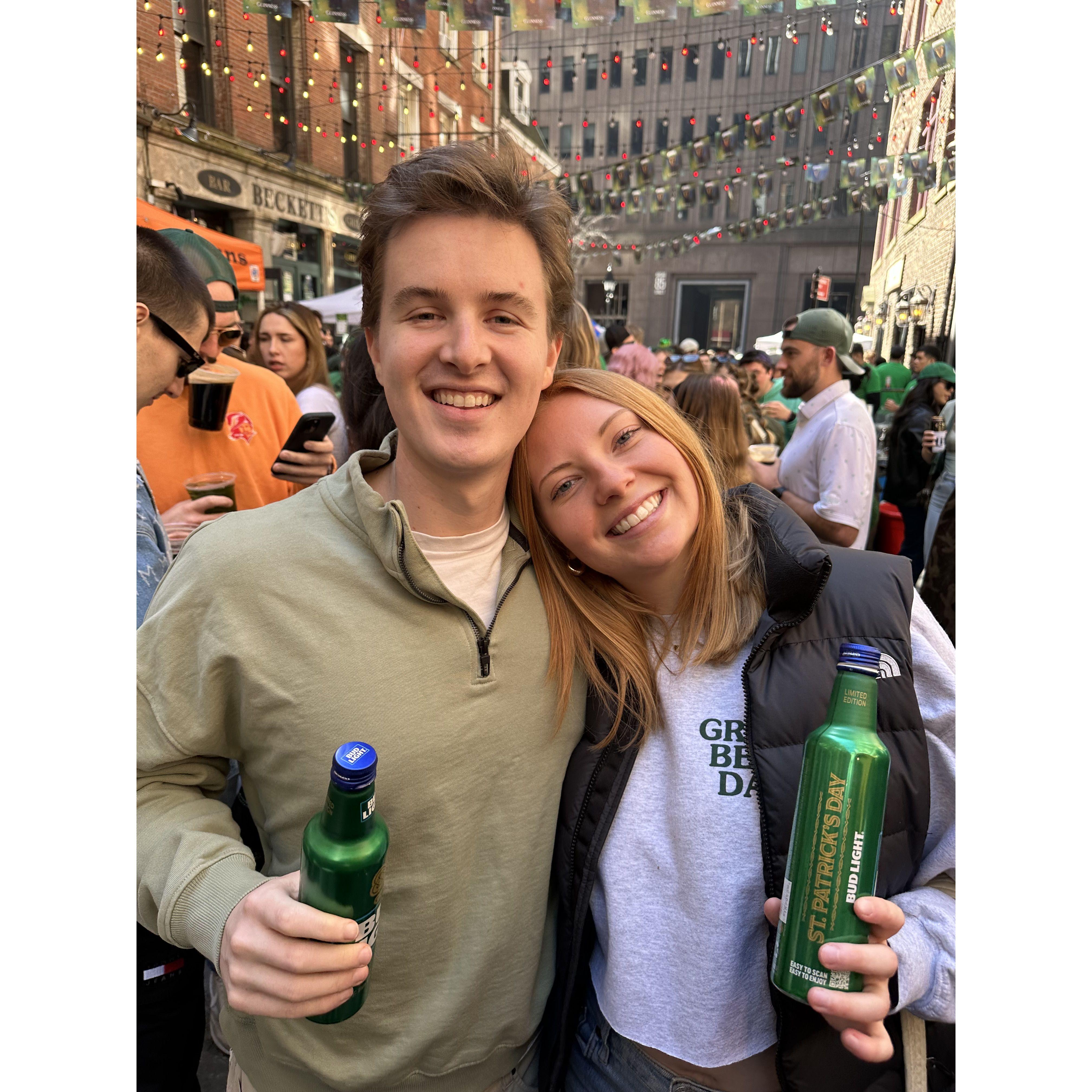 St. Patricks Day celebration in NYC!