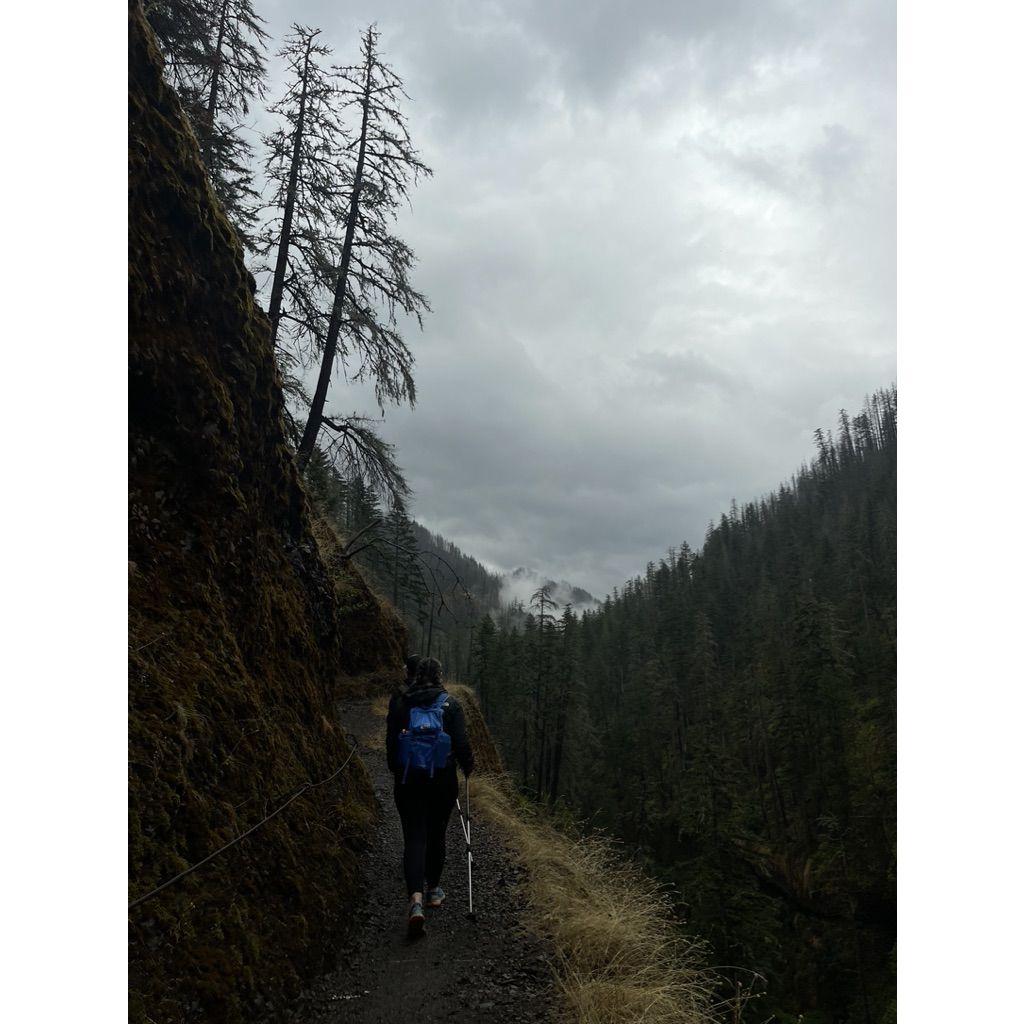 Hiking to Tunnel Falls, 2024