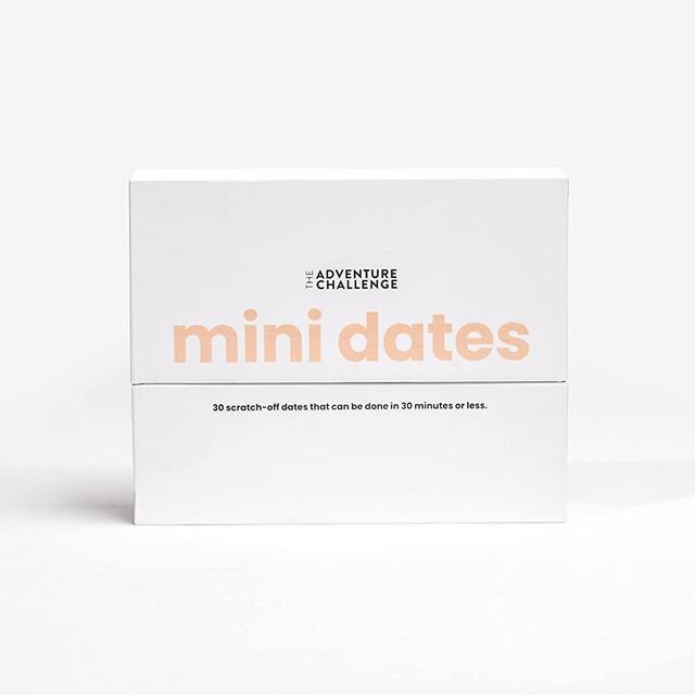The Adventure Challenge Mini Dates, 30 New Scratch Off Date Night Games for Couples, Couples Scratch Off Cards, Quick & Easy Date Night Ideas, Ideal Couples Gifttes