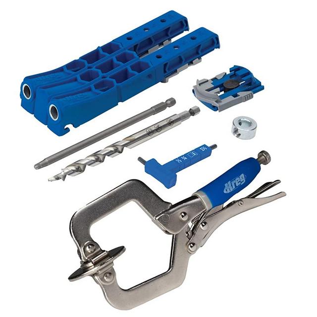 Kreg KPHJ320-22 | Pocket-Hole Jig 320 & KHC-MICRO Hand Clamp